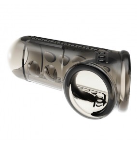 PRETTY LOVE - Farrel Men's Penis Sleeve (Transparent Black)